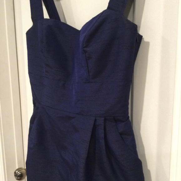 Navy blue cocktail dress - Picture 2 of 5